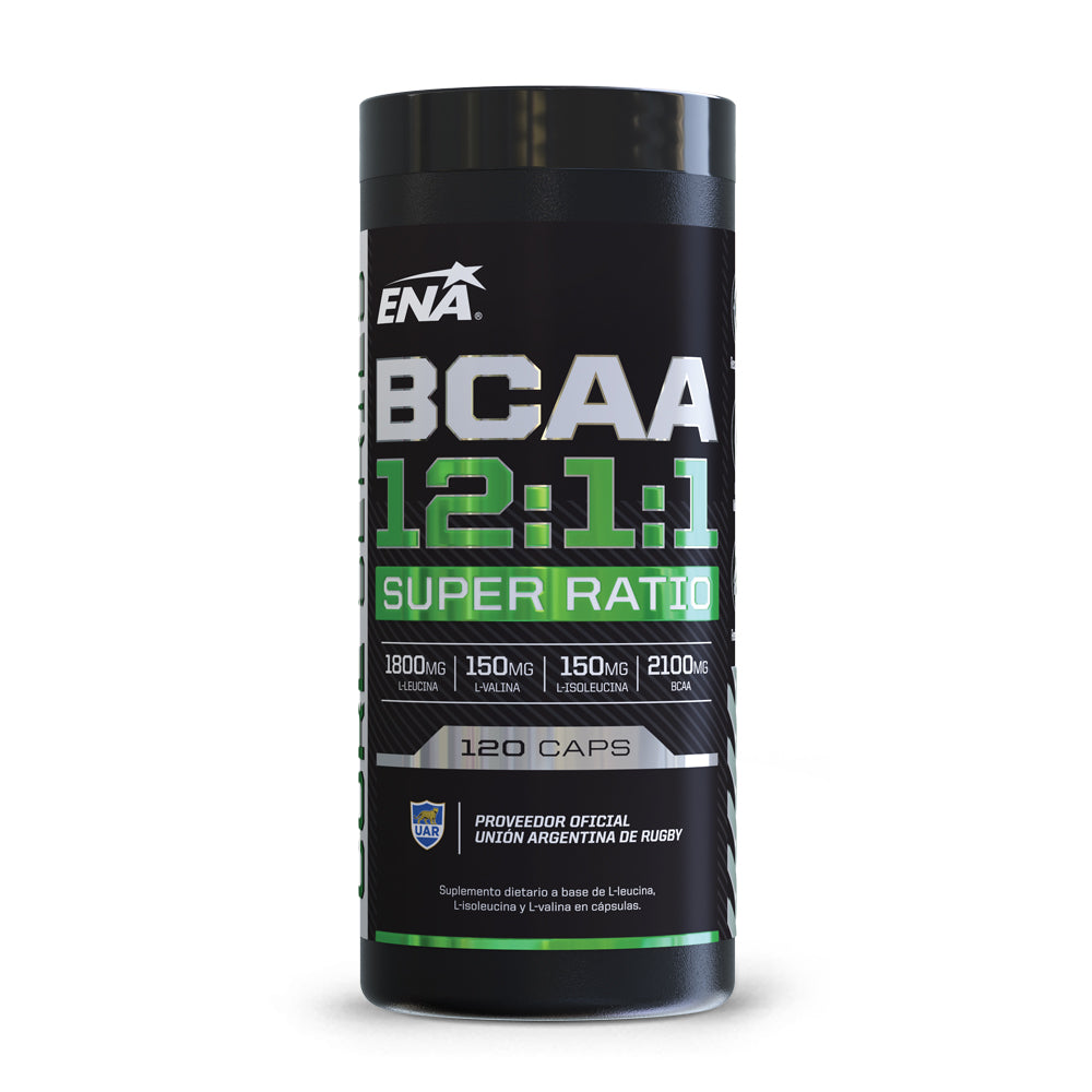 BCAA 12:1:1 ENA Sport 120 cápsulas