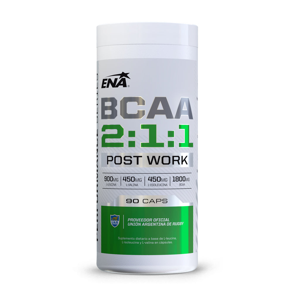 BCAA 2:1:1 ENA Sport 90 cápsulas