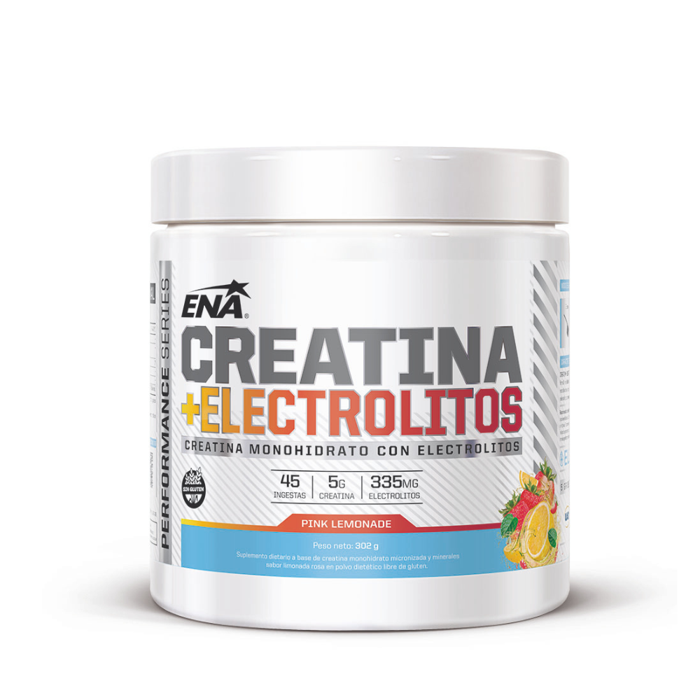 Creatina + Electrolitos ENA Sport 302 g