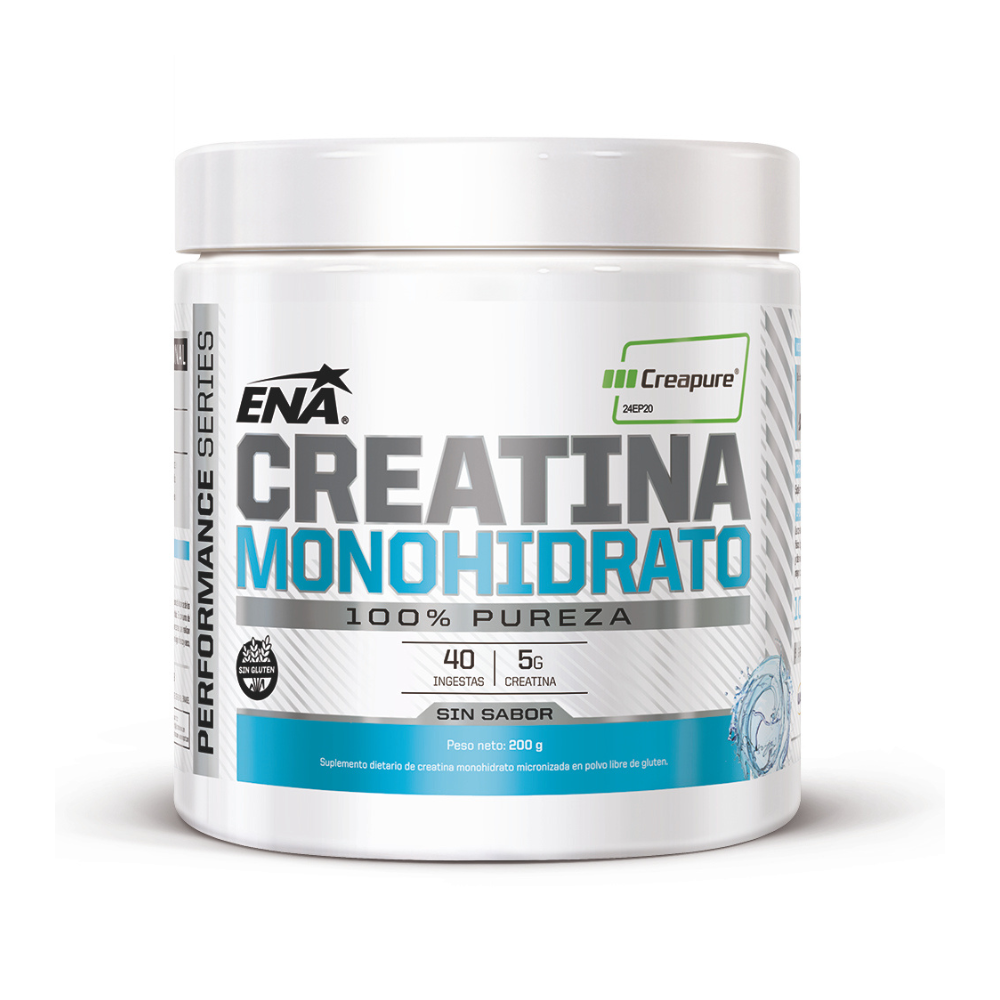 Creatina Monohidrato Micronizada Creapure ENA Sport 200 g