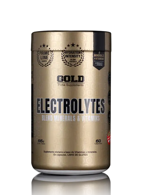Electrolytes - Blend Mineral & Vitamins Gold Nutrition 60 cápsulas