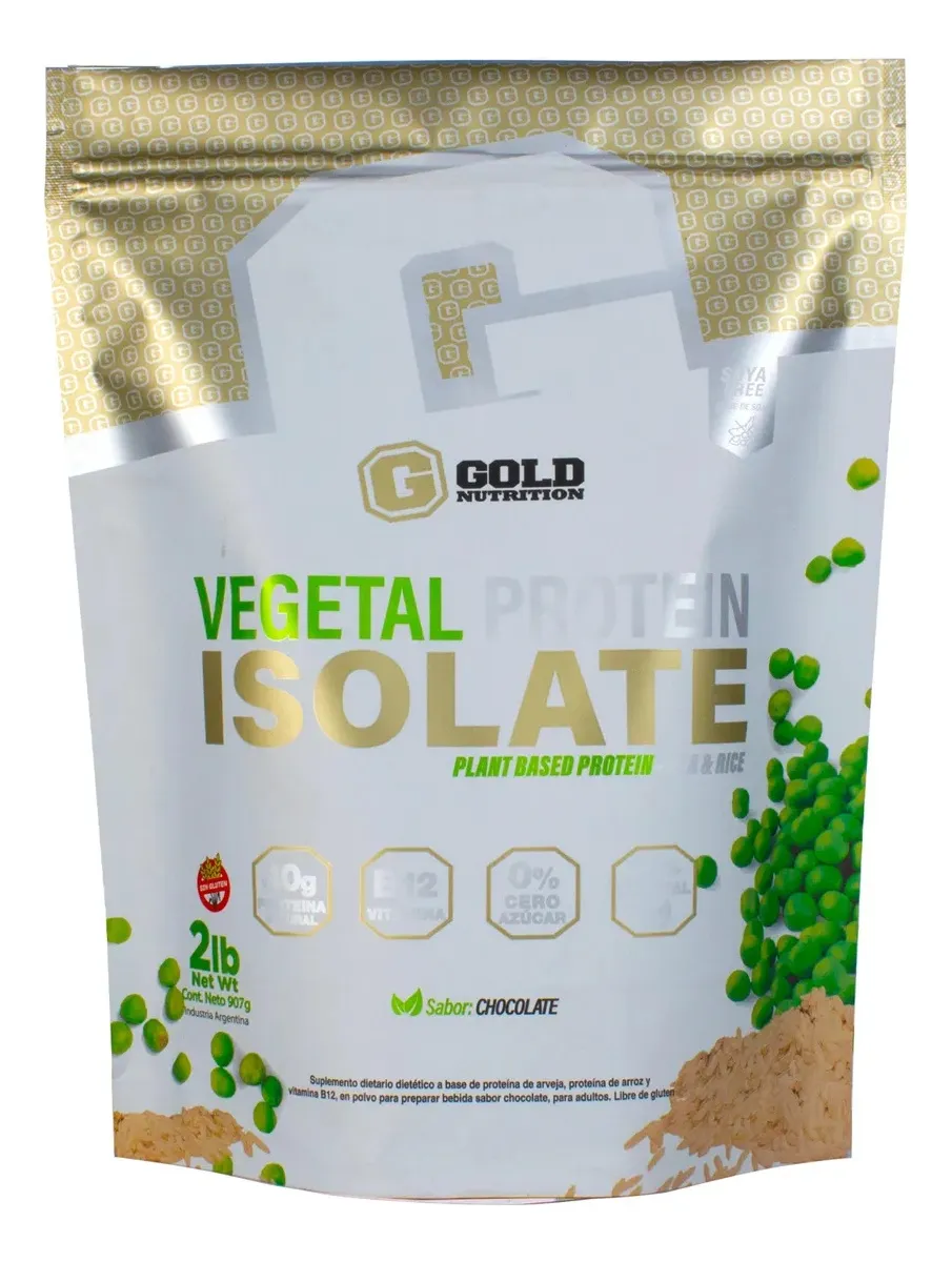Vegetal Protein Isolate Gold Nutrition 2 lb