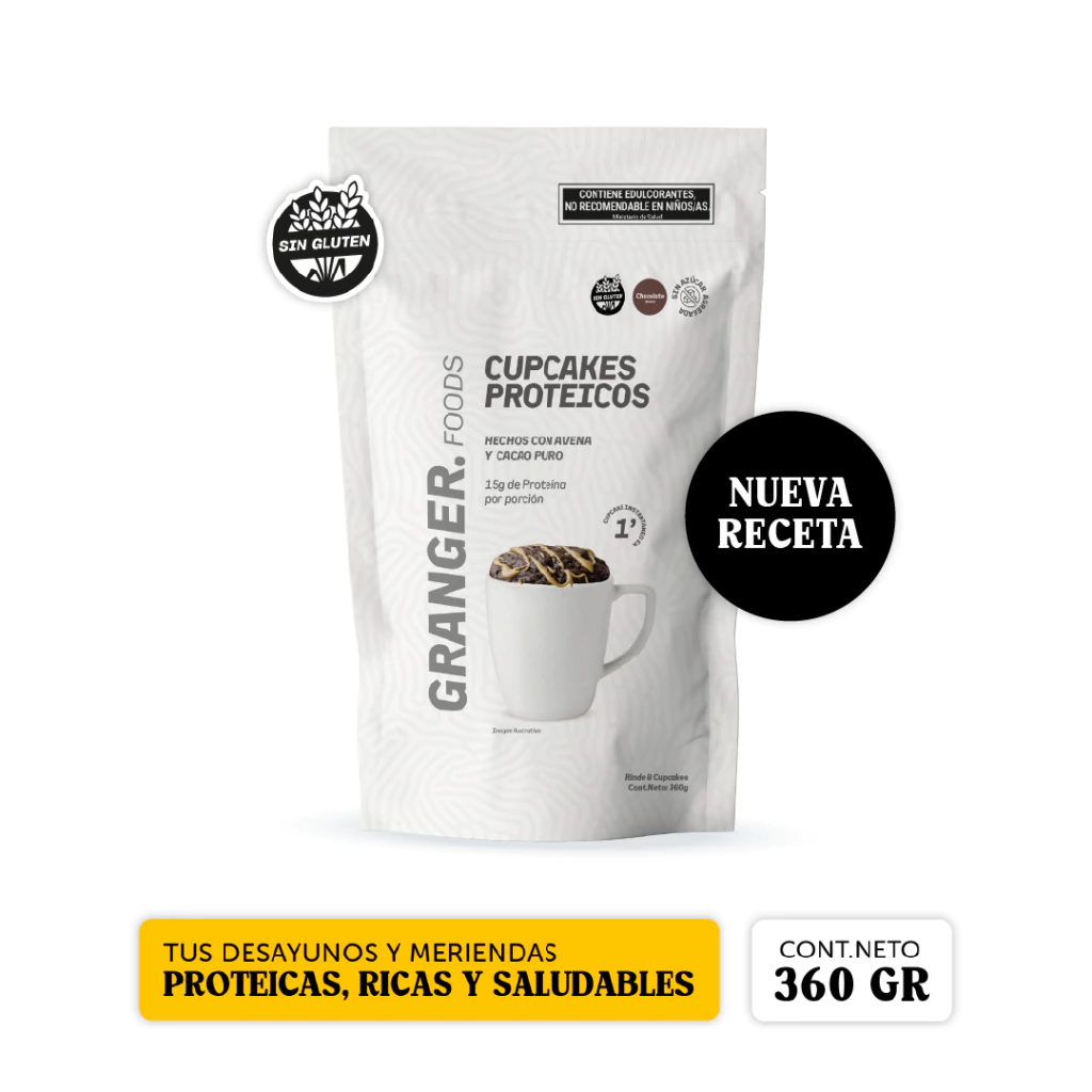 Cupcakes Proteicos Granger 360 g