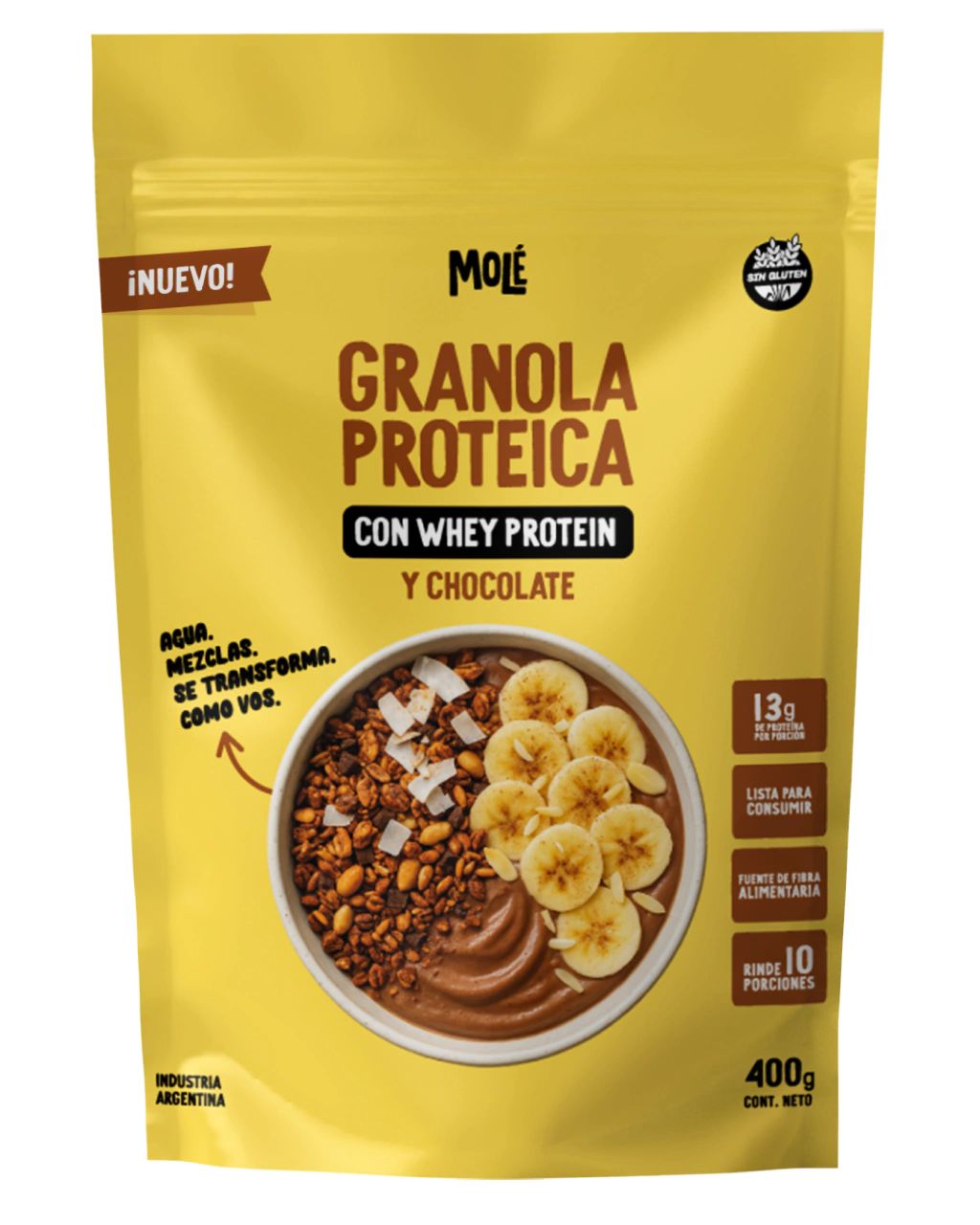 Granola Proteica Molé 400 g