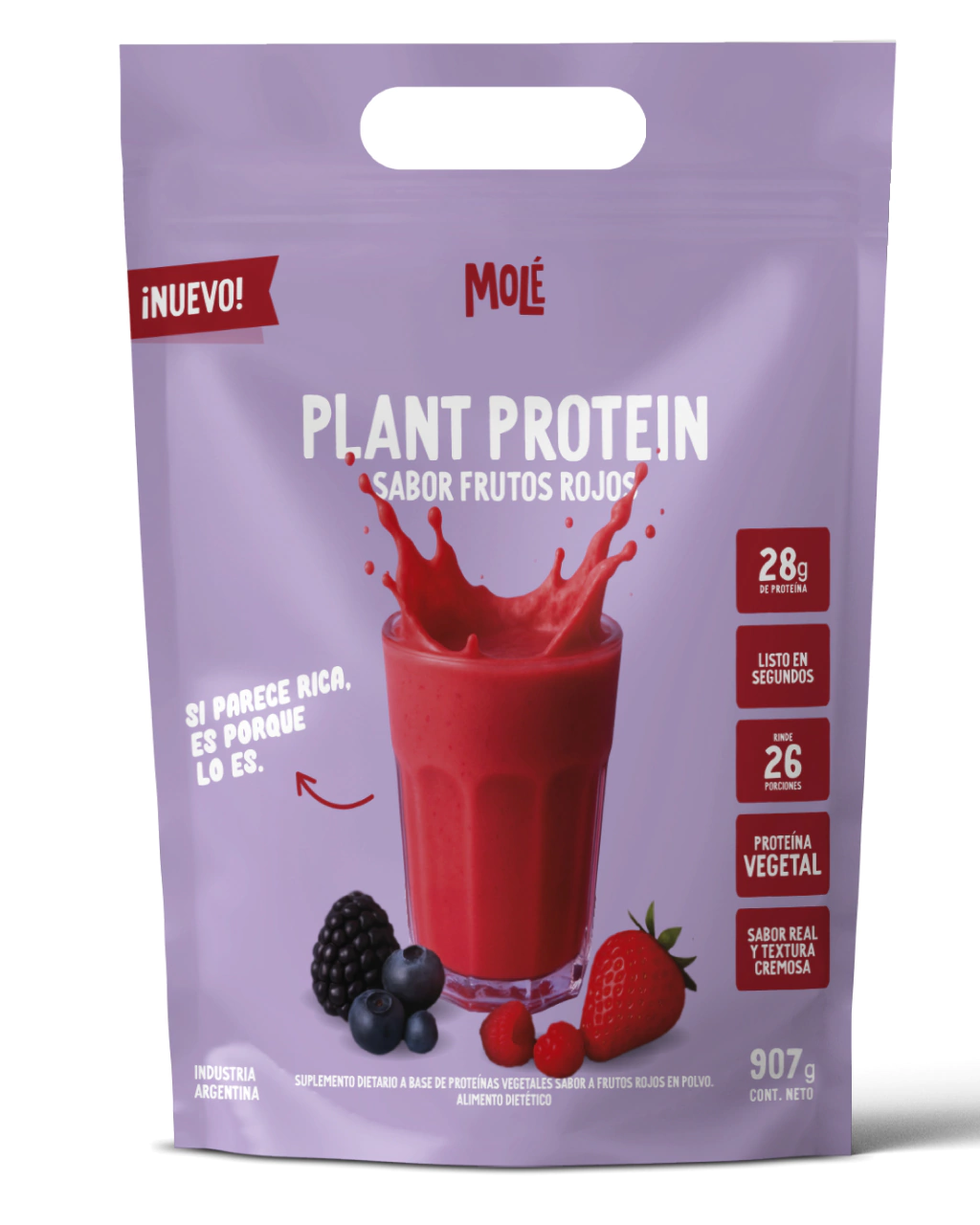 Proteína Vegana Molé 907 g