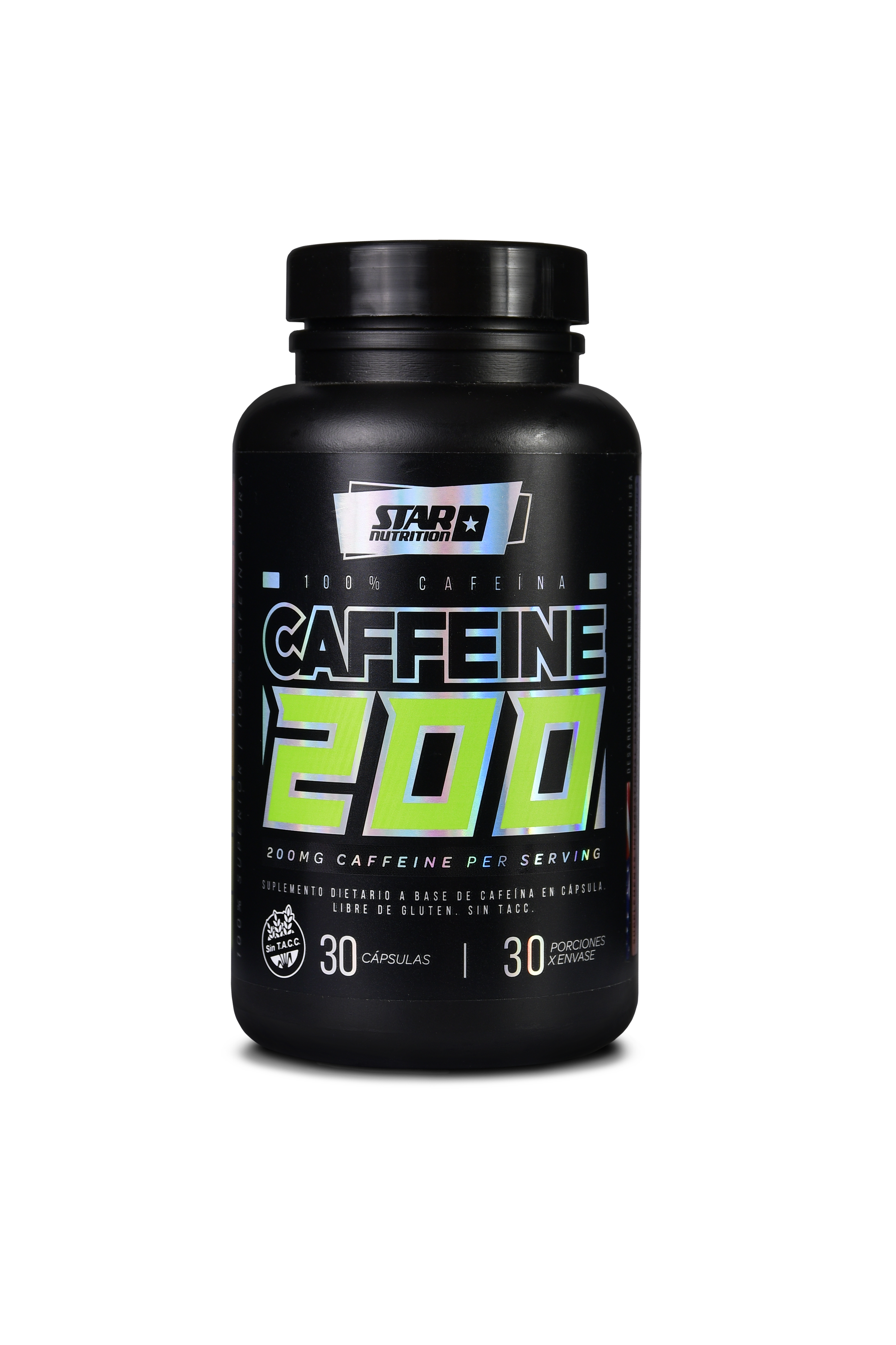 Caffeine 200 Star Nutrition 30 cápsulas