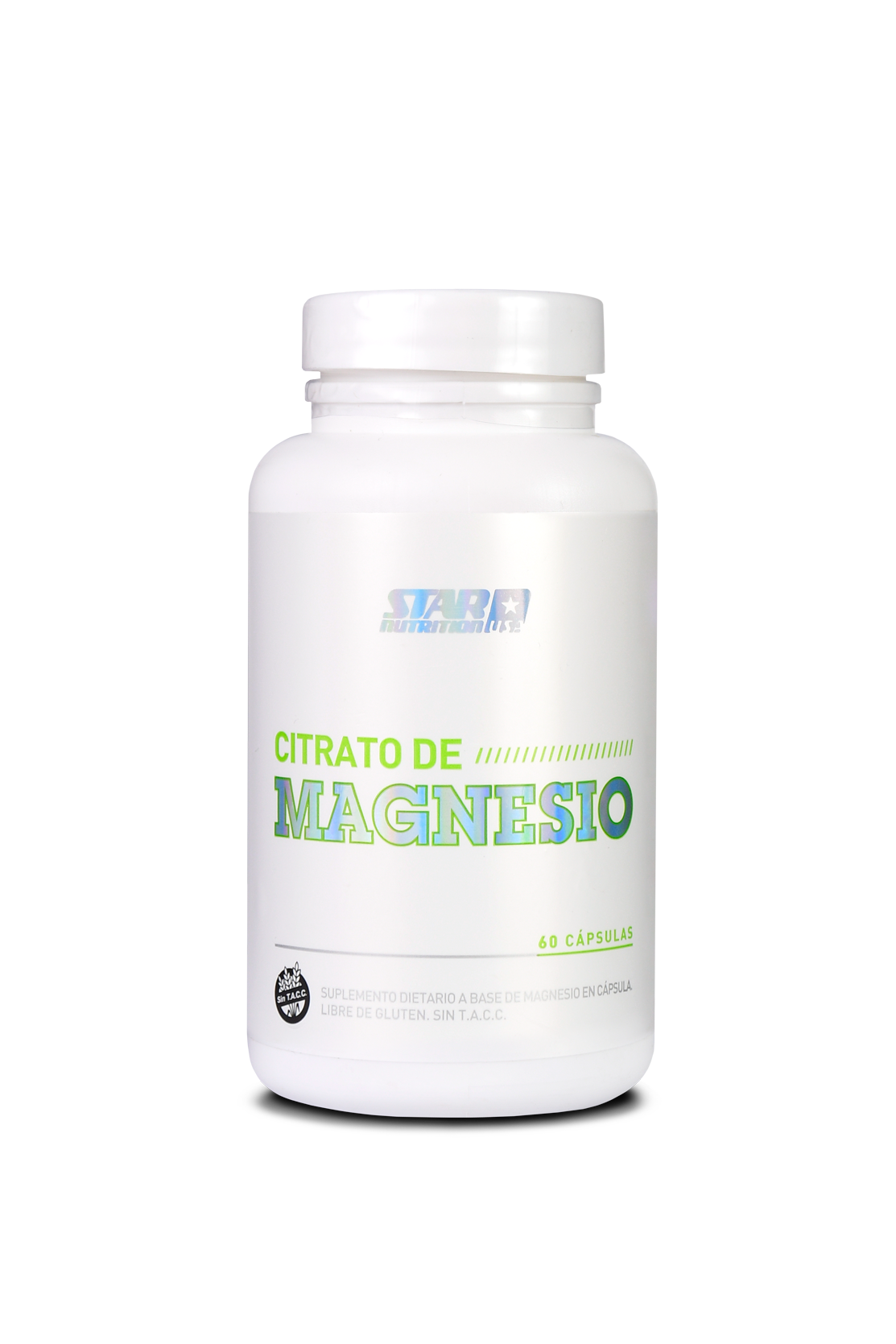 Magnesio 500 Mg Star Nutrition 60 cápsulas