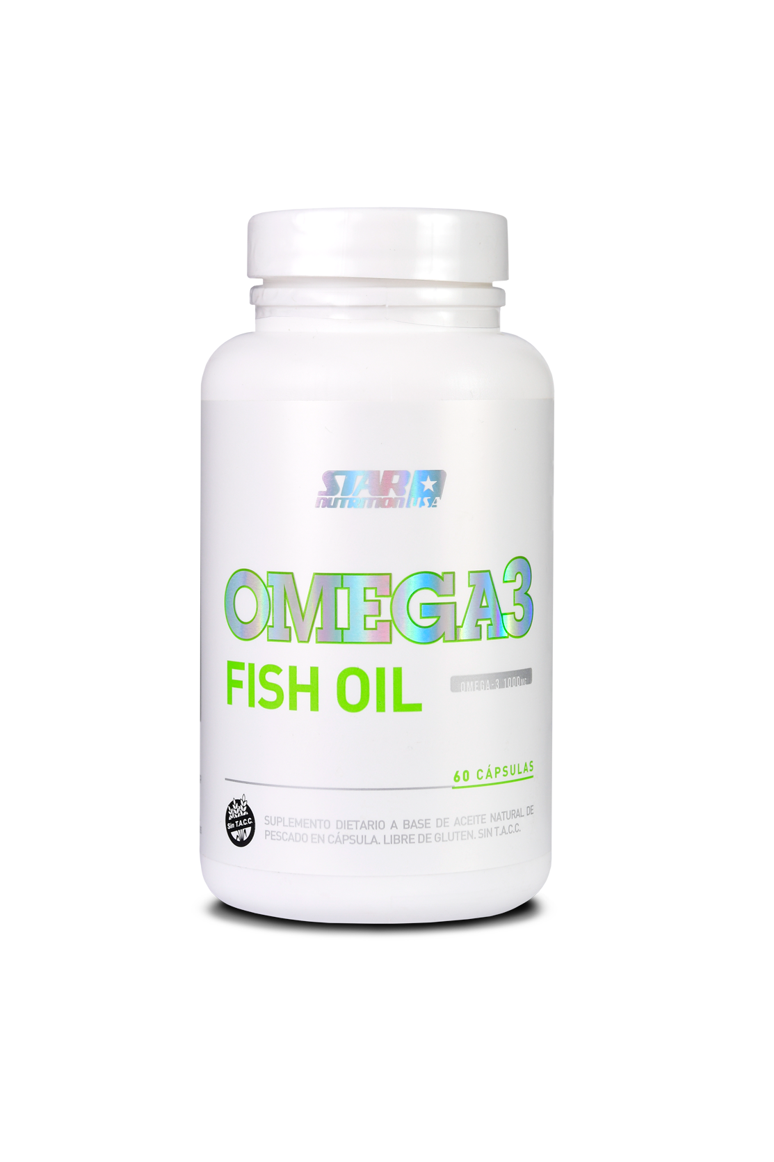 Omega3 Fish Oil Star Nutrition 60 cápsulas
