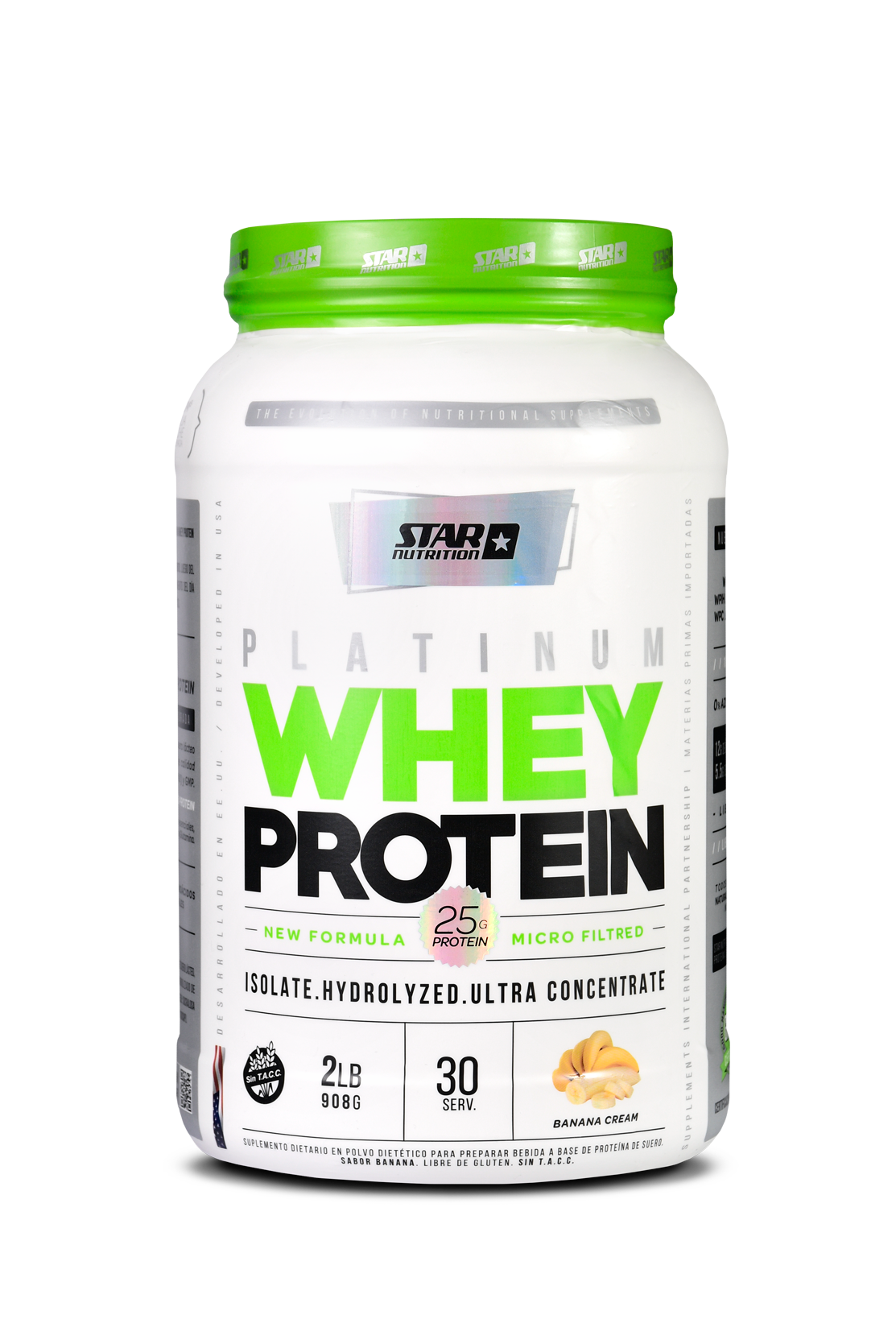 Platinum Whey Protein Star Nutrition 2 lb