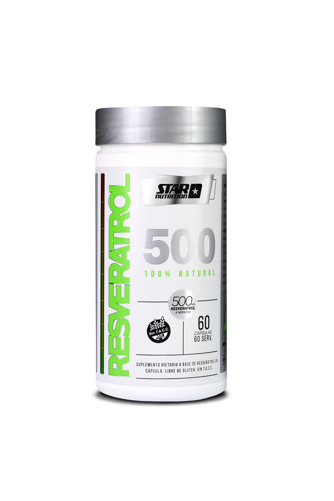 Resveratrol 500 Star Nutrition 60 cápsulas