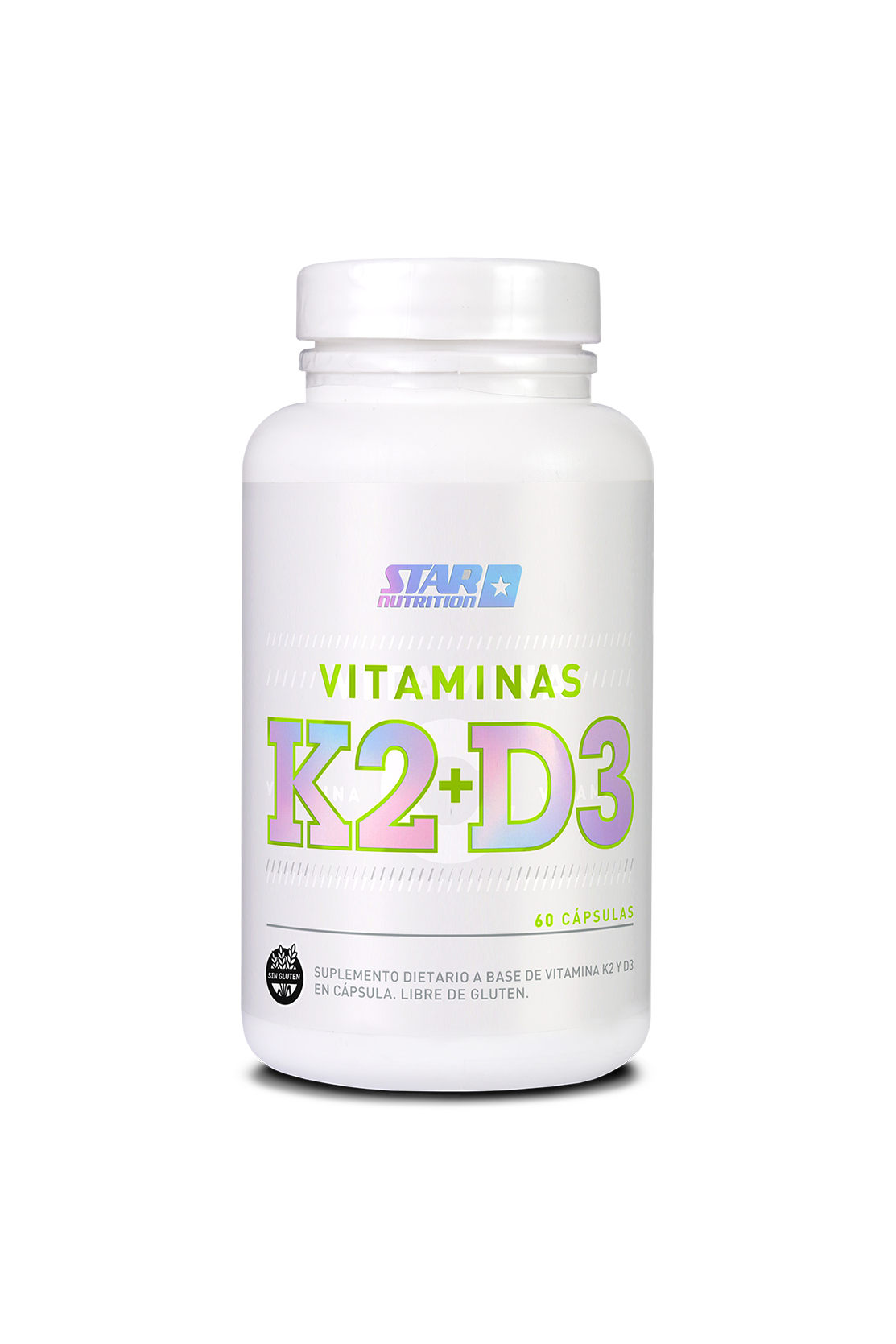 Vitamin K2+D3 Star Nutrition 60 cápsulas